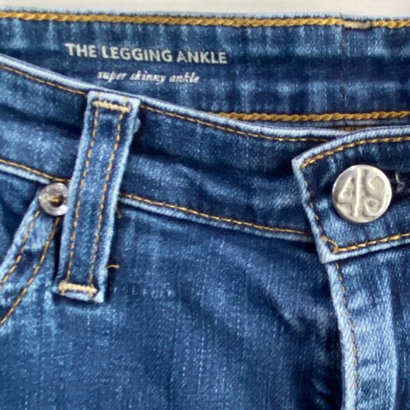 AG Adriano Goldschmied The Legging Ankle Skinny Medium Wash Jeans | Size 29R - Picture 6 of 14